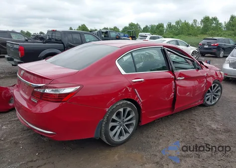 2017 Honda Accord Sport Se from USA, damaged, VIN 1HGCR2F1XHA016471